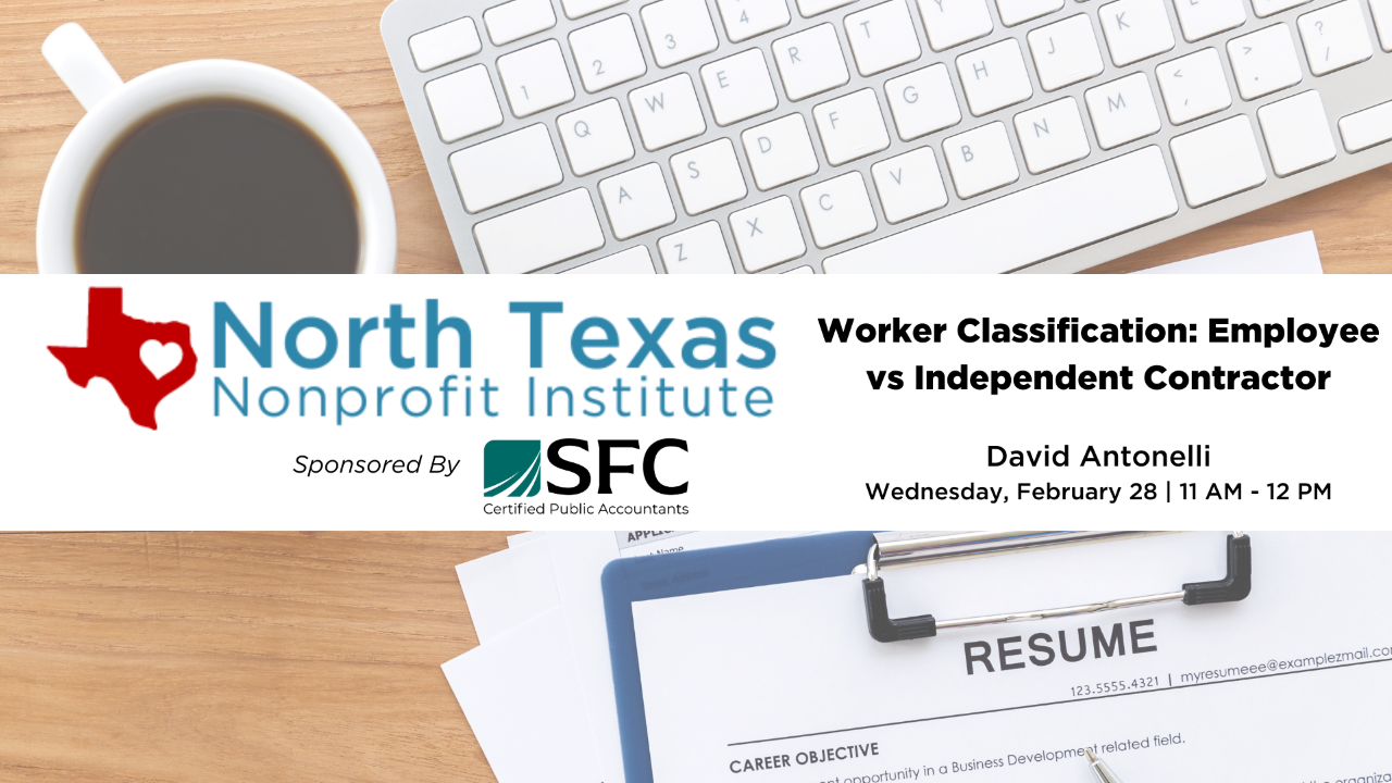 Worker Classification Employee Vs Independent Contractor Texas